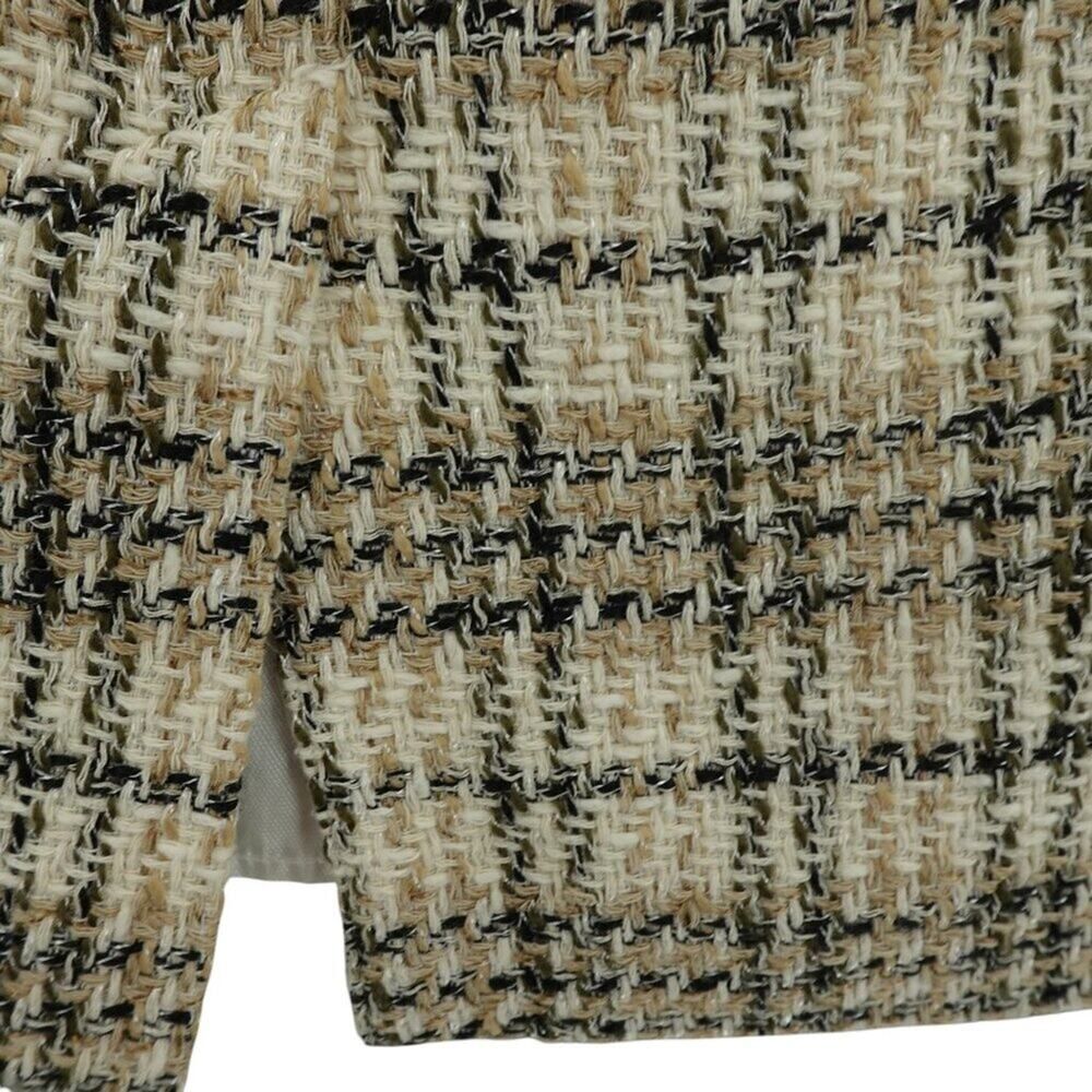 Elie Tahari Tweed Plaid Mini Skirt Women's Sz 6 - Picture 6 of 13
